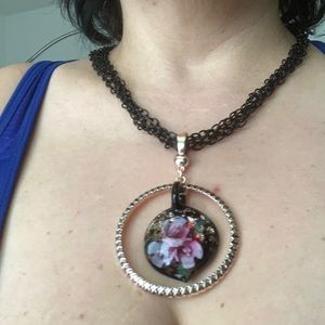 Rose necklace